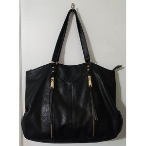 Juicy Couture Large Black Leather Satchel